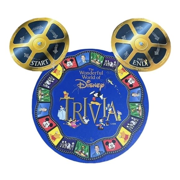 Vintage The Wonderful World of Disney Trivia Game by Mattel plus spare parts - Picture 9 of 12